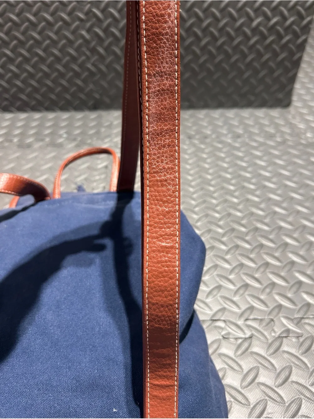 G.H. Bass & Co Navy Backpack